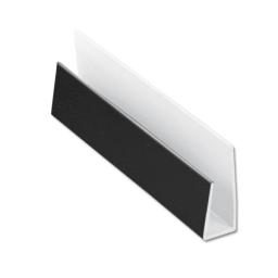 black ash soffit j trim