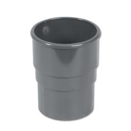 floplast grey round downpipe socket connector