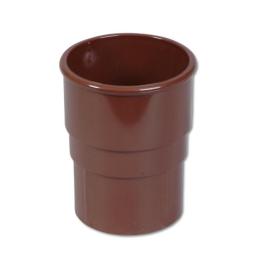 floplast brown round downpipe socket