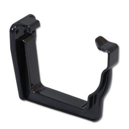 floplast black ogee gutter fascia bracket or clip