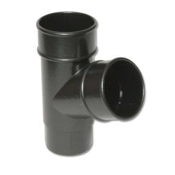 floplast cast iron style round downpipe 112° branch