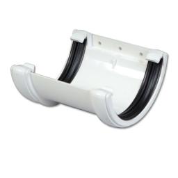 floplast white round gutter union joint