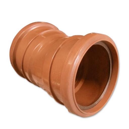 FloPlast Underground 15° Double Socket Bend