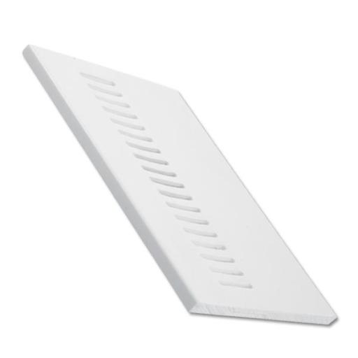 White uPVC Vented Soffit Board - 5m