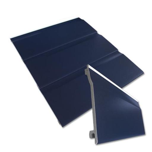 Royal Blue uPVC Shiplap Cladding (150mm) - 5m