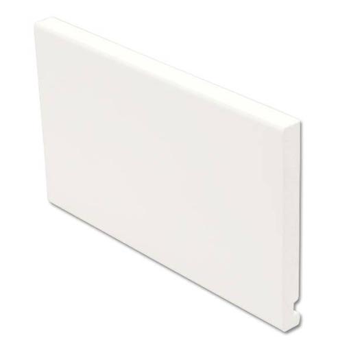 White uPVC Flat Fascia Boards - 5m