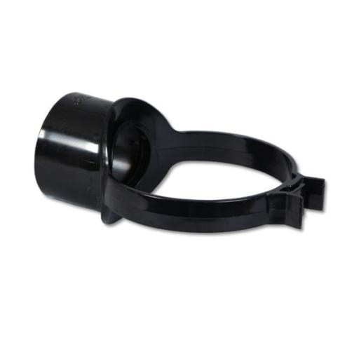 FloPlast 110mm Black Strap Boss