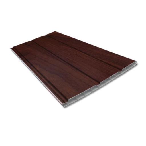 Rosewood uPVC Hollow Soffit