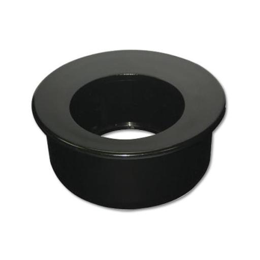 FloPlast Black Round Adaptor 68mm to 110mm