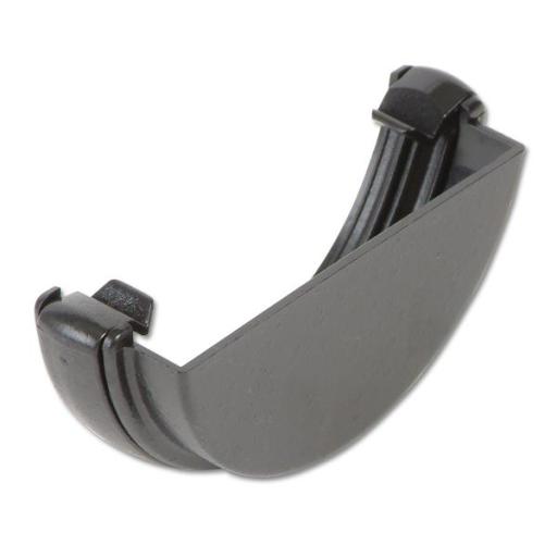 FloPlast Cast Iron Style Half Round Gutter Stop Ends