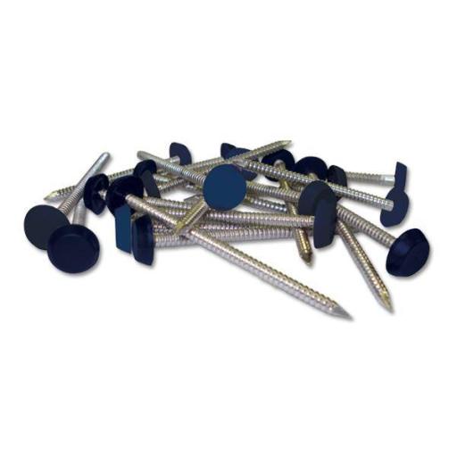 Royal Blue Plastic Headed Nails & Pins