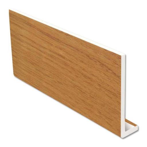 Irish Oak uPVC Fascia Capping Board - 5m