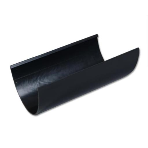 FloPlast Black High Capacity Gutter - 4m