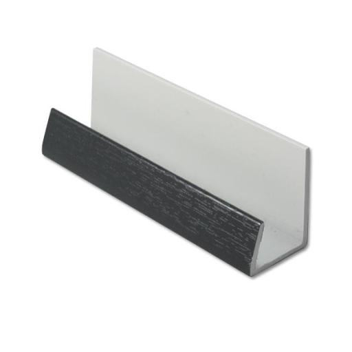 anthracite starter trim for upvc shiplap cladding