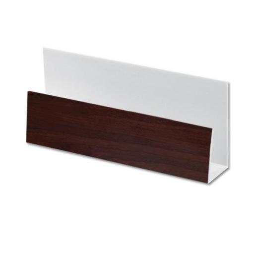 rosewood upvc shiplap cladding j trim