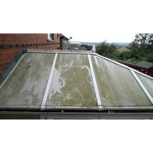 dirty polycarbonate roof sheets