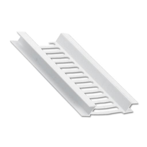 white soffit vent strip 5m length