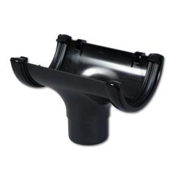 flopalst black round gutter running outlet