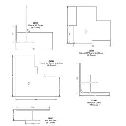 anthracite grey coastline cladding dimensions