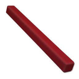 red 500mm double ended fascia corner