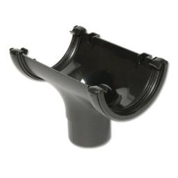 floplast cast iron style half round running outlet