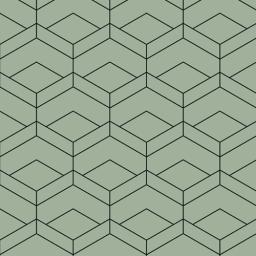 abstract hexagon sage green shower panel