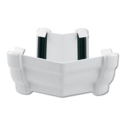 floplast white ogee gutter 135° external angle