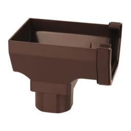 kalsi brown square gutter stop end outlet