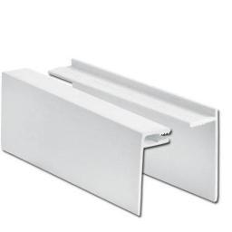 shiplap two part universal starter trim in white