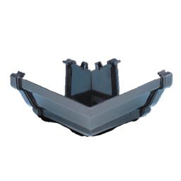 kalsi anthracite grey ogee gutter 90° external angle