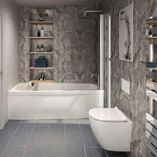 Travertino Bathroom & Shower Wall Panel