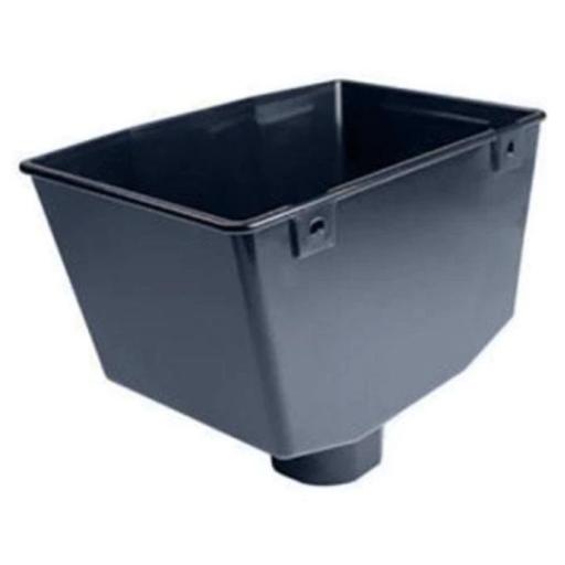 Anthracite Rainwater Hopper - Universal Fitting