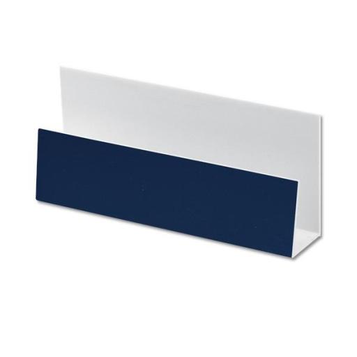 Royal Blue uPVC Shiplap Cladding U Trim - 5m