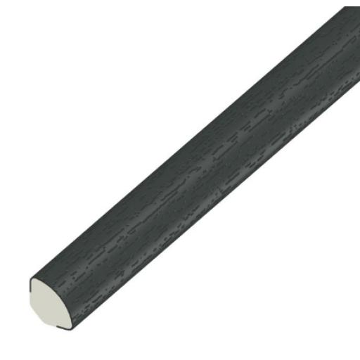 Anthracite PVC 13mm Quadrant