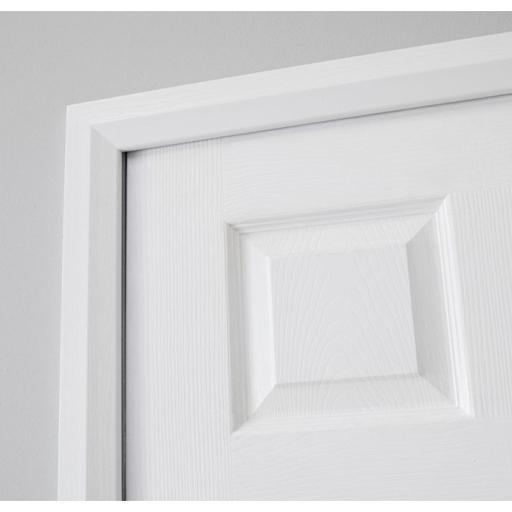 white 60mm ogee torus architrave 5.3m corner detail