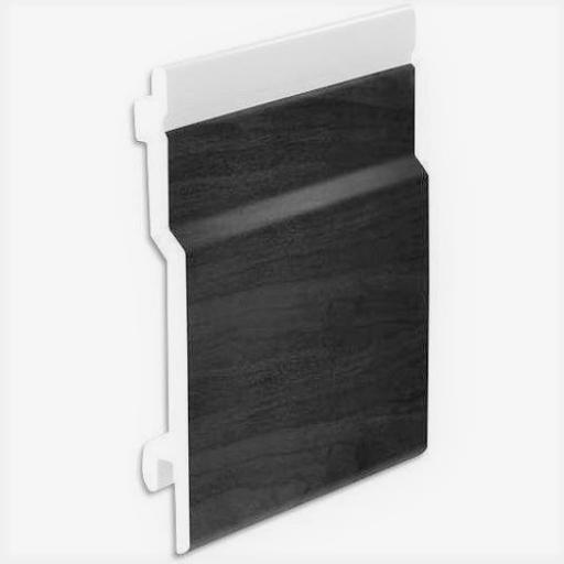 Shiplap Open-V Cladding 100mm Anthracite PVC