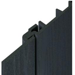 anthracite grey vertical coastline cladding boards joint