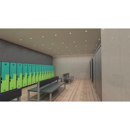 linen pvc wall cladding satin sheet  for locker rooms