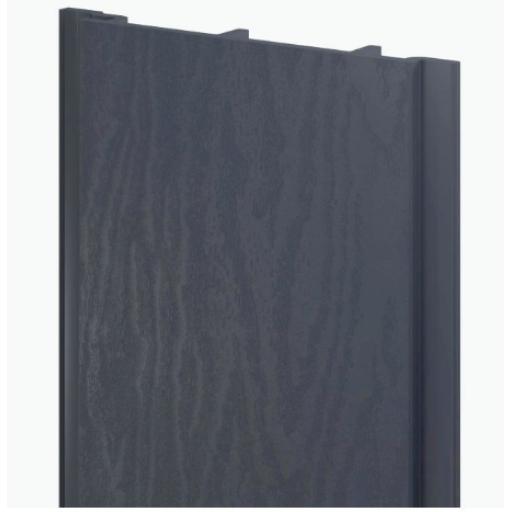 anthracite grey vertical coastline cladding board