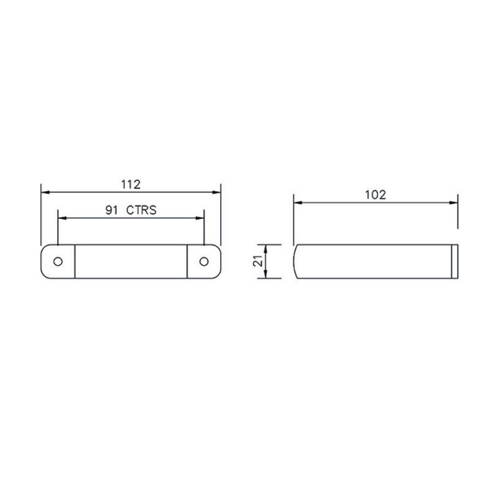 FloPlast Black Round Downpipe Clip 68mmØ