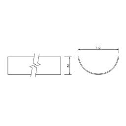 floplast half round dimensions