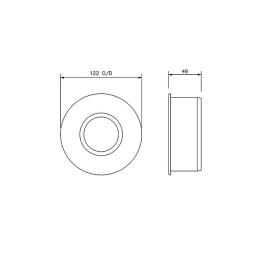 floplast pipe adaptor 50mm to 110mm