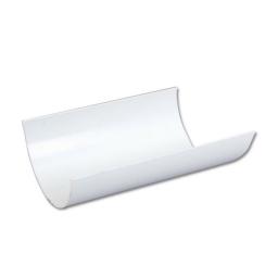 floplast white round gutter length