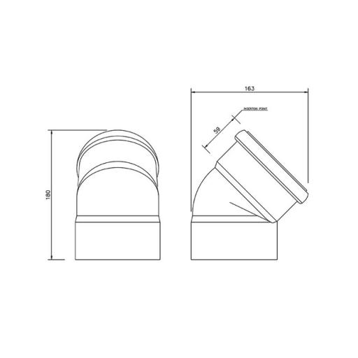 floplast soil pipe 135° offset bend.png